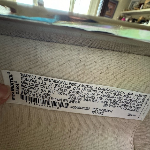 🆕 Zara | 💙❤️🤍Beaded Clutch🤍❤️💙 - Picture 6 of 10